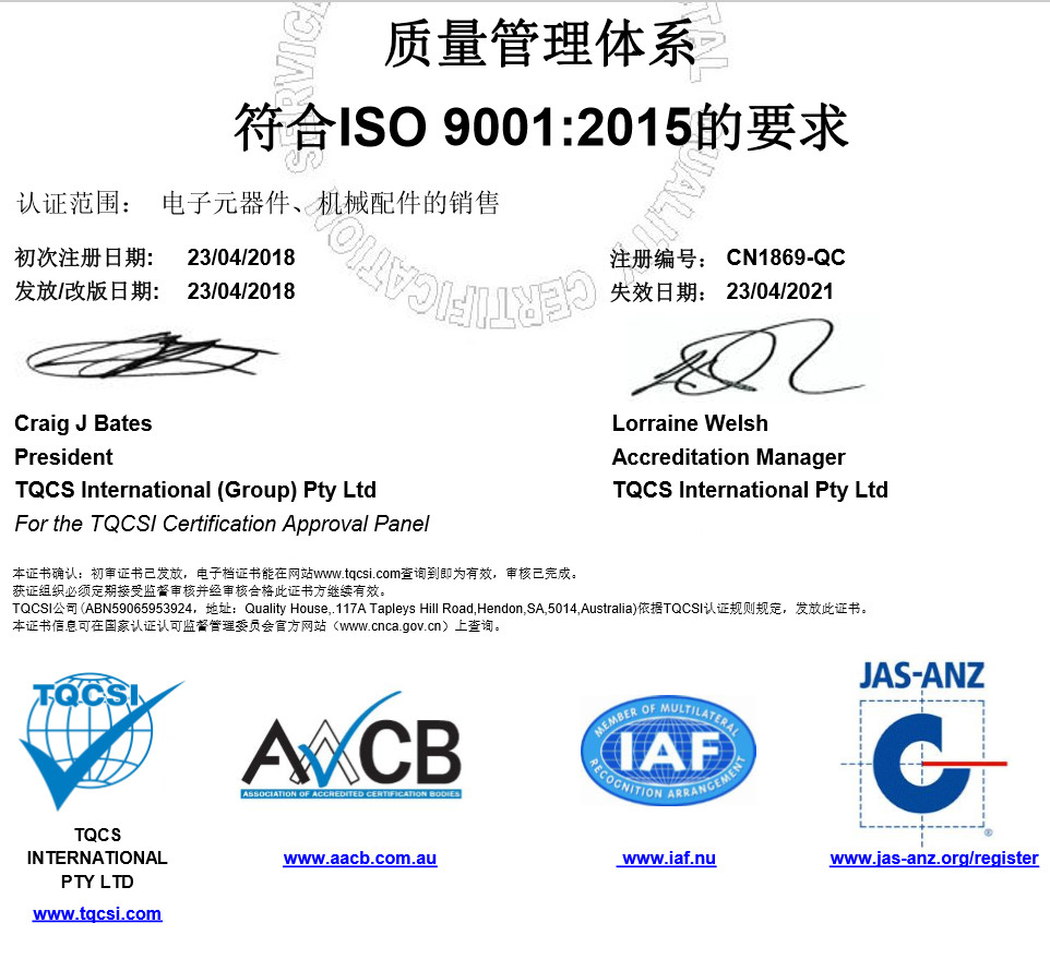中国 Xiamen Sincery Im.&amp; Ex. Co., Ltd. 認証